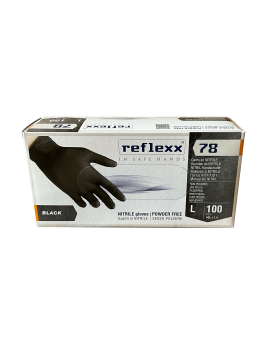 Gants Nitrile L non poudrés...