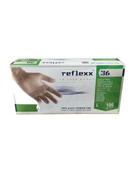 Gants Vinyl L non poudrés -...