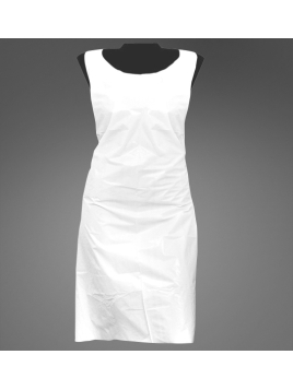 Plastic protective apron -...