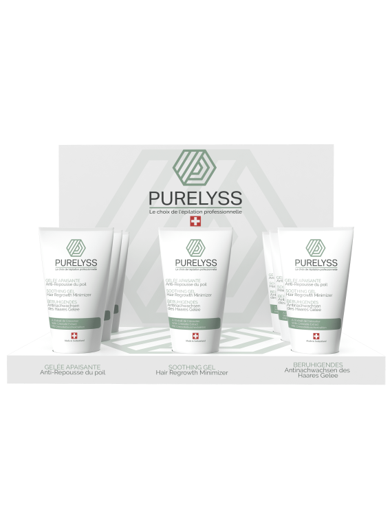 PURELYSS Pack revente Gelée apaisante anti-repousse du poil