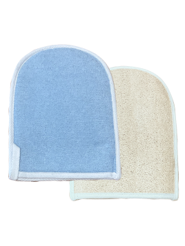 Luffa-Handschuh